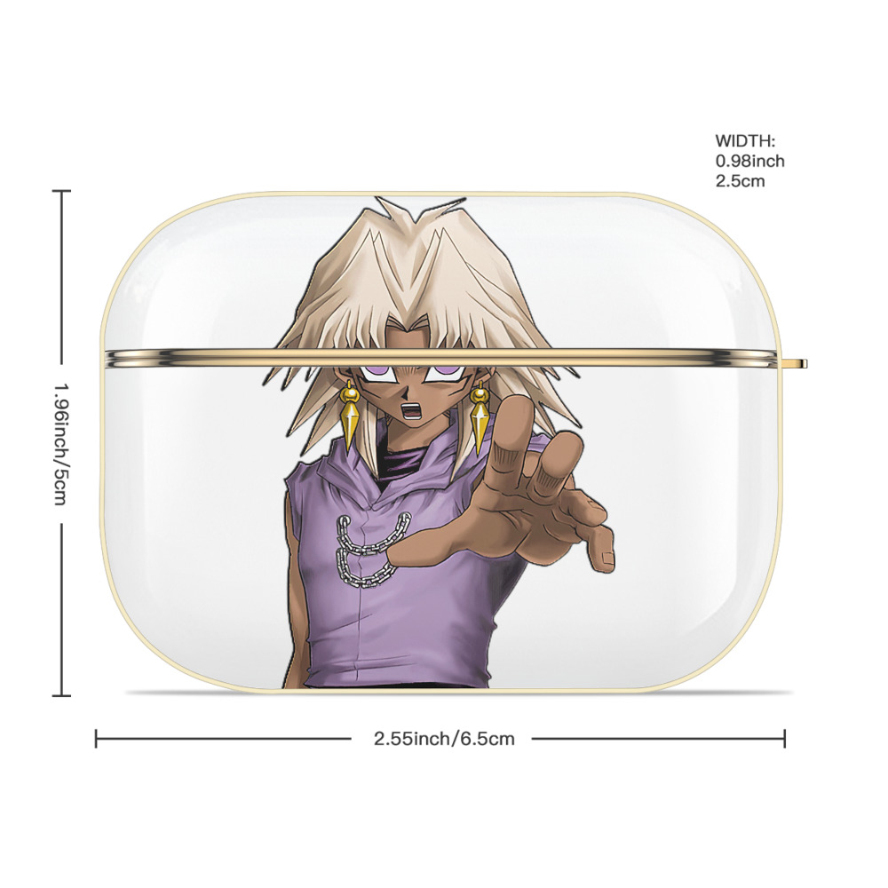 遊☆戯☆王 Yu-Gi-Oh! 【AirPods Pro用】ハードシェル保護ケース｜耐衝撃・防指紋・カラビナ付き商品仕様