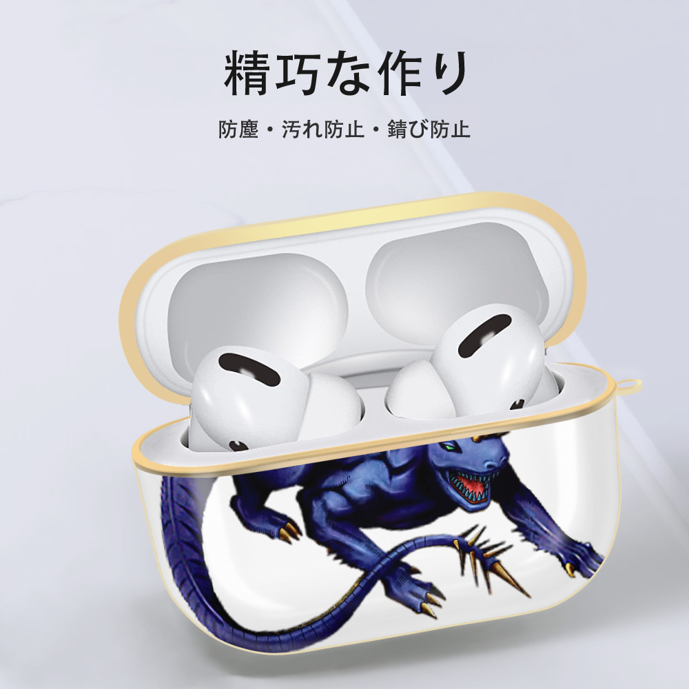 遊☆戯☆王 Yu-Gi-Oh! 【AirPods Pro用】ハードシェル保護ケース｜耐衝撃・防指紋・カラビナ付き商品仕様