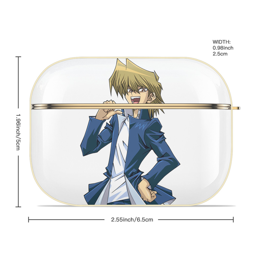遊☆戯☆王 Yu-Gi-Oh! 【AirPods Pro用】ハードシェル保護ケース｜耐衝撃・防指紋・カラビナ付き商品仕様