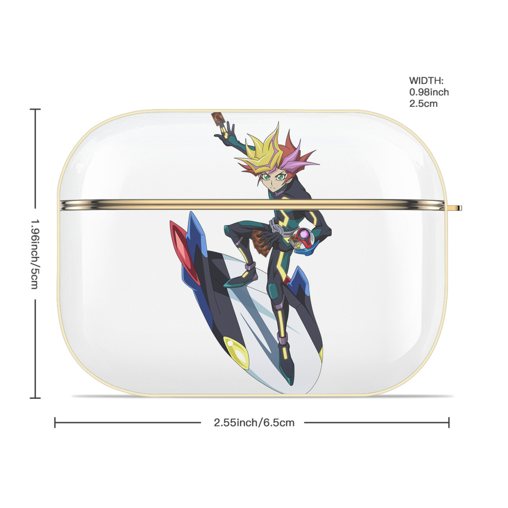 遊☆戯☆王 Yu-Gi-Oh! 【AirPods Pro用】ハードシェル保護ケース｜耐衝撃・防指紋・カラビナ付き商品仕様