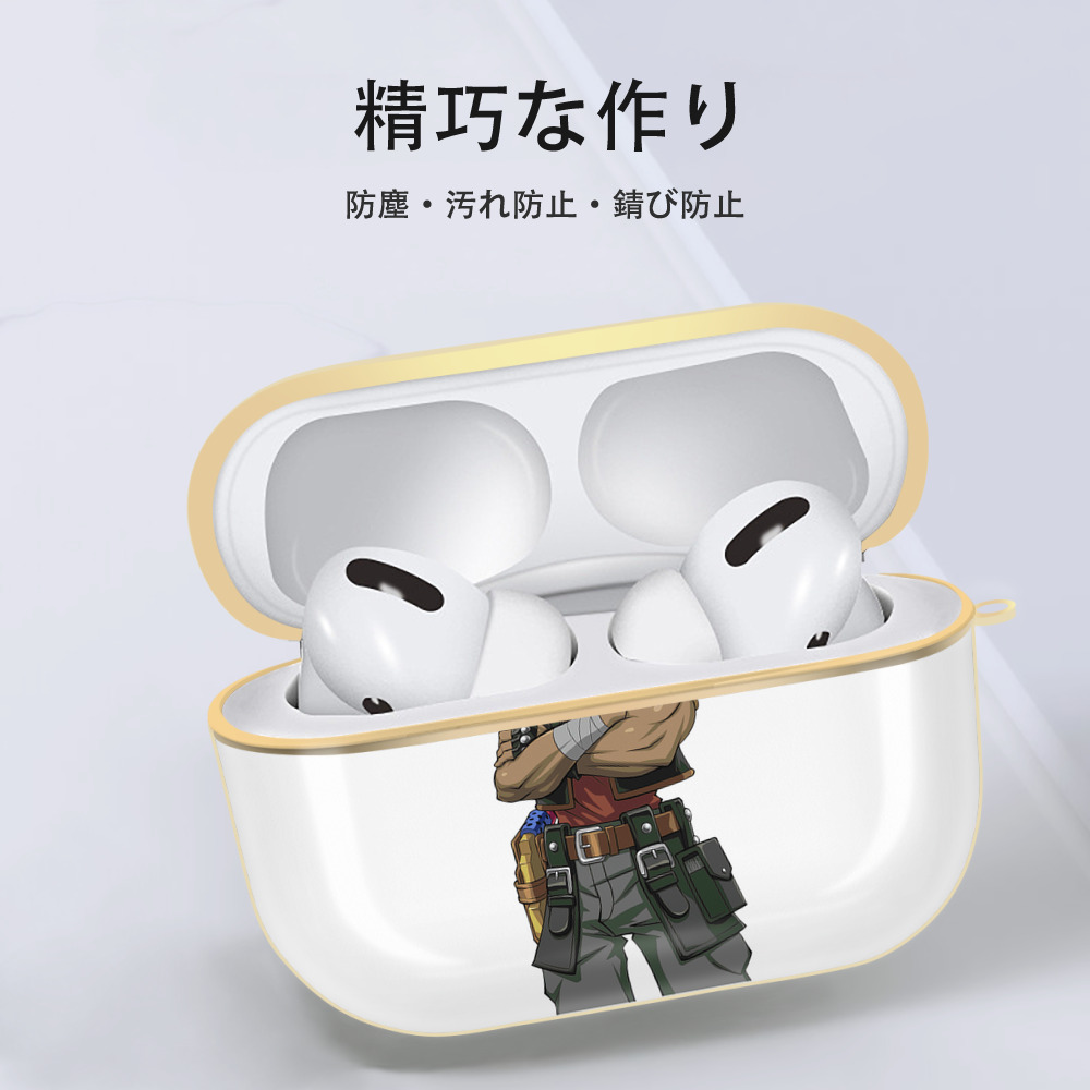 遊☆戯☆王 Yu-Gi-Oh! 【AirPods Pro用】ハードシェル保護ケース｜耐衝撃・防指紋・カラビナ付き商品仕様