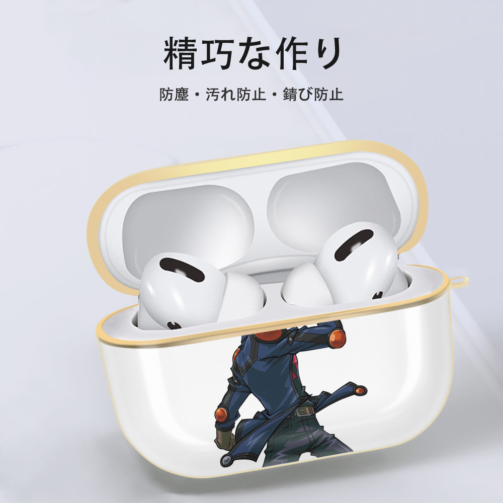遊☆戯☆王 Yu-Gi-Oh! 【AirPods Pro用】ハードシェル保護ケース｜耐衝撃・防指紋・カラビナ付き商品仕様