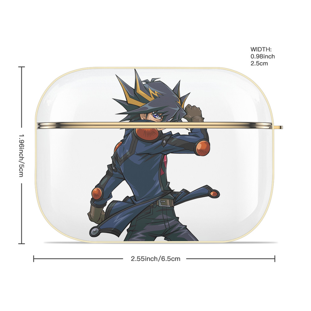 遊☆戯☆王 Yu-Gi-Oh! 【AirPods Pro用】ハードシェル保護ケース｜耐衝撃・防指紋・カラビナ付き商品仕様