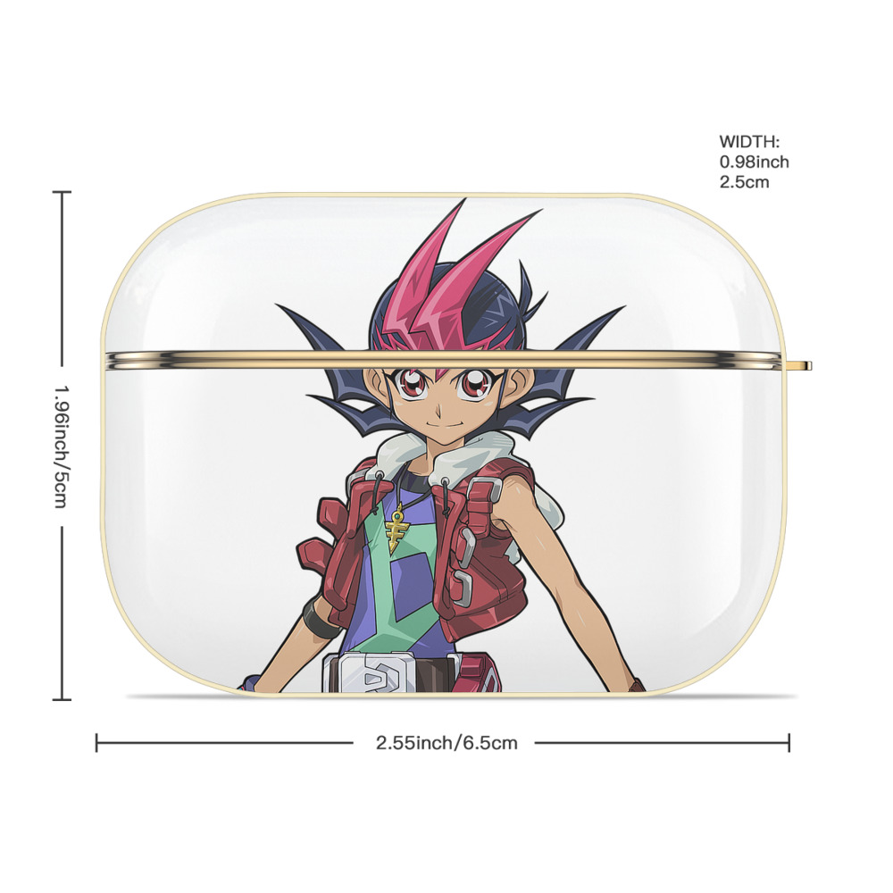 遊☆戯☆王 Yu-Gi-Oh! 【AirPods Pro用】ハードシェル保護ケース｜耐衝撃・防指紋・カラビナ付き商品仕様
