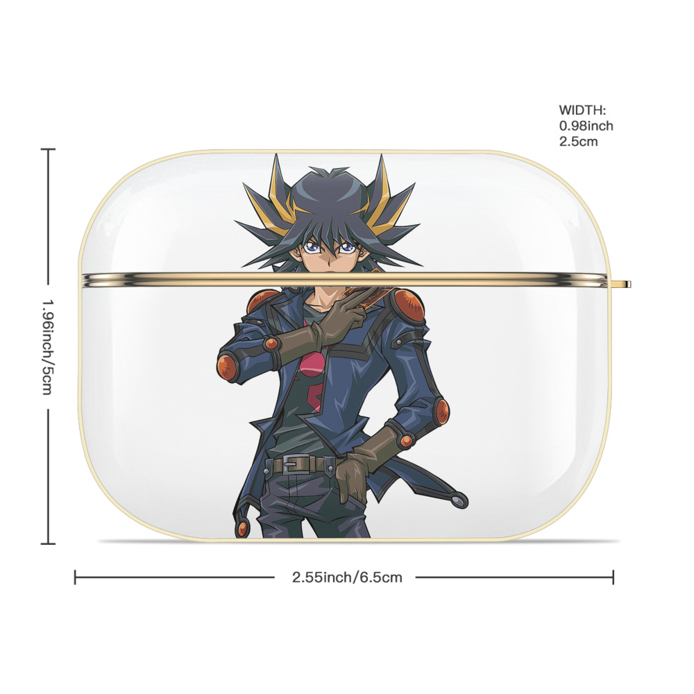 遊☆戯☆王 Yu-Gi-Oh! 【AirPods Pro用】ハードシェル保護ケース｜耐衝撃・防指紋・カラビナ付き商品仕様