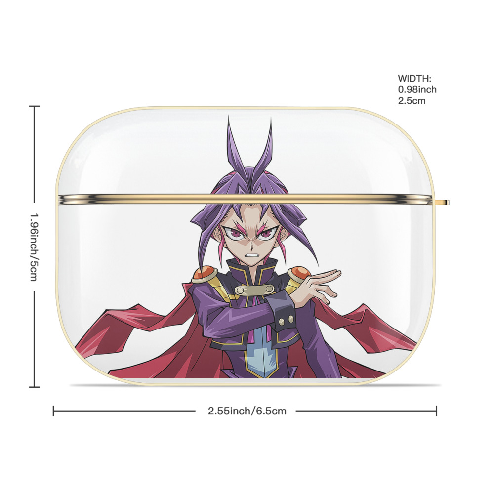 遊☆戯☆王 Yu-Gi-Oh! 【AirPods Pro用】ハードシェル保護ケース｜耐衝撃・防指紋・カラビナ付き商品仕様
