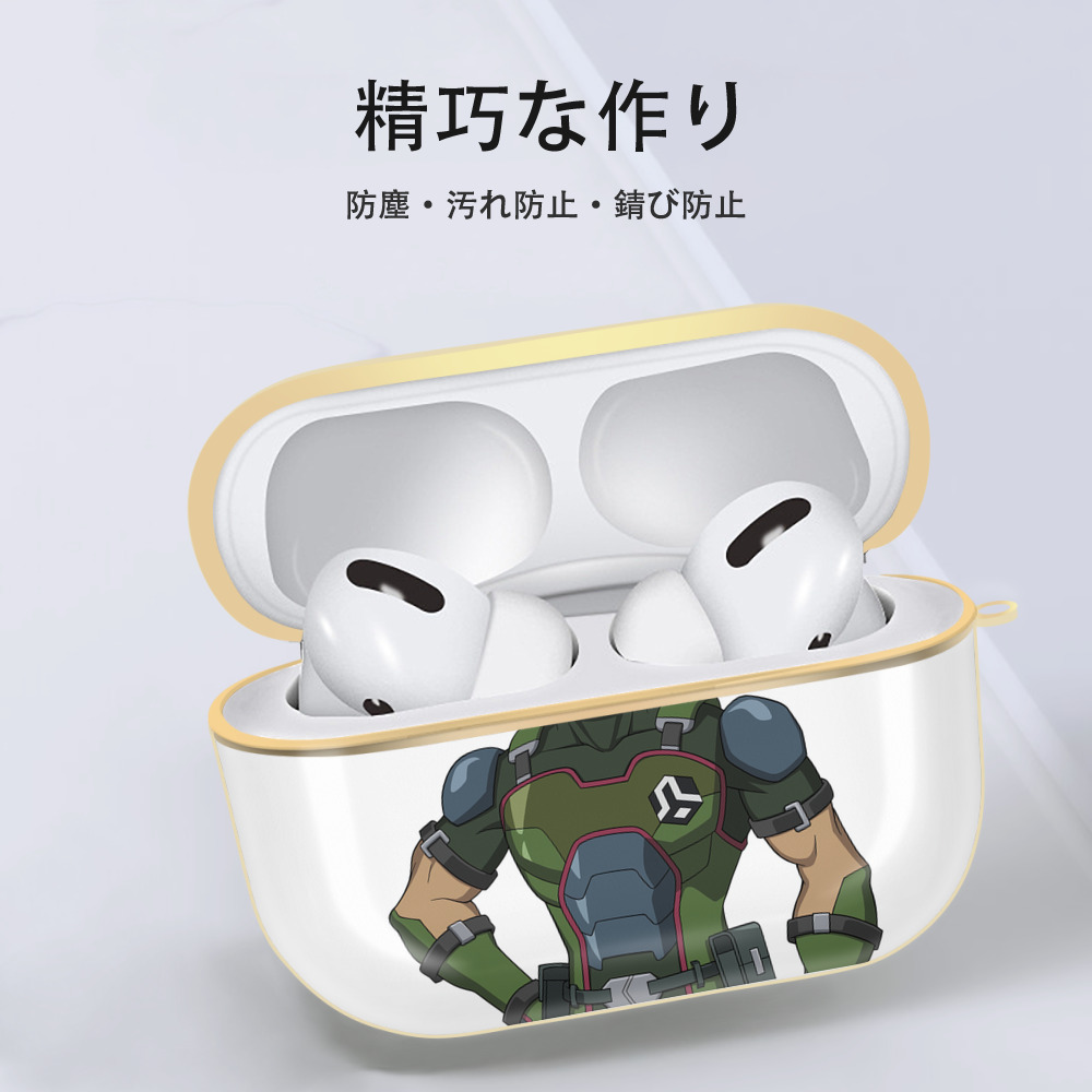 遊☆戯☆王 Yu-Gi-Oh! 【AirPods Pro用】ハードシェル保護ケース｜耐衝撃・防指紋・カラビナ付き商品仕様