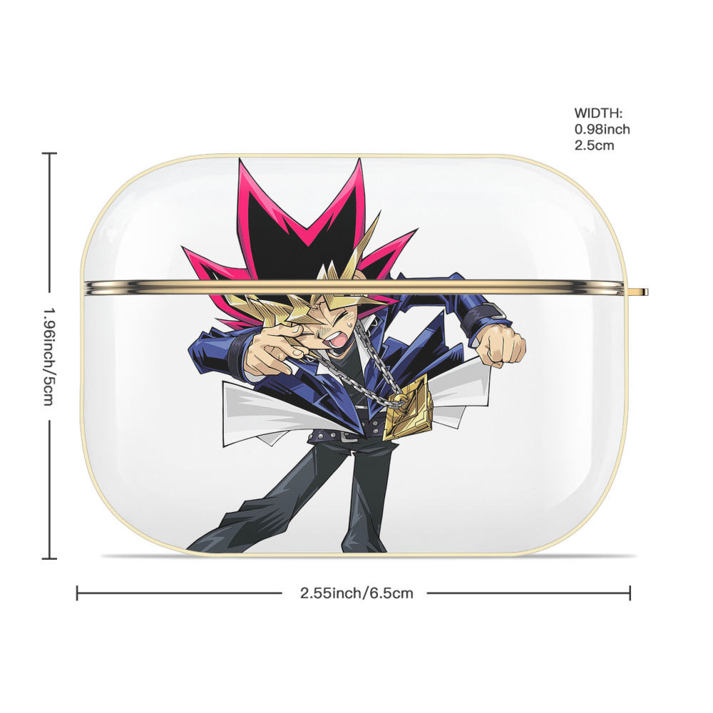 遊☆戯☆王 Yu-Gi-Oh! 【AirPods Pro用】ハードシェル保護ケース｜耐衝撃・防指紋・カラビナ付き商品仕様