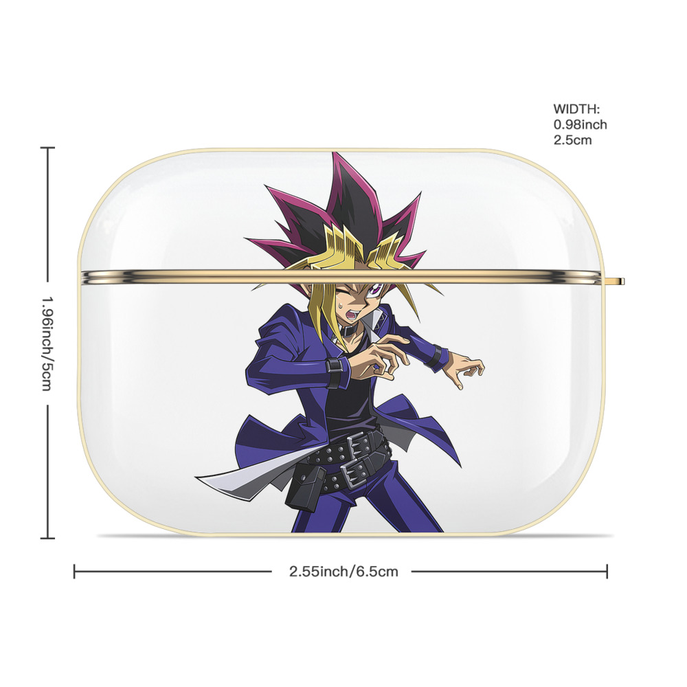 遊☆戯☆王 Yu-Gi-Oh! 【AirPods Pro用】ハードシェル保護ケース｜耐衝撃・防指紋・カラビナ付き商品仕様