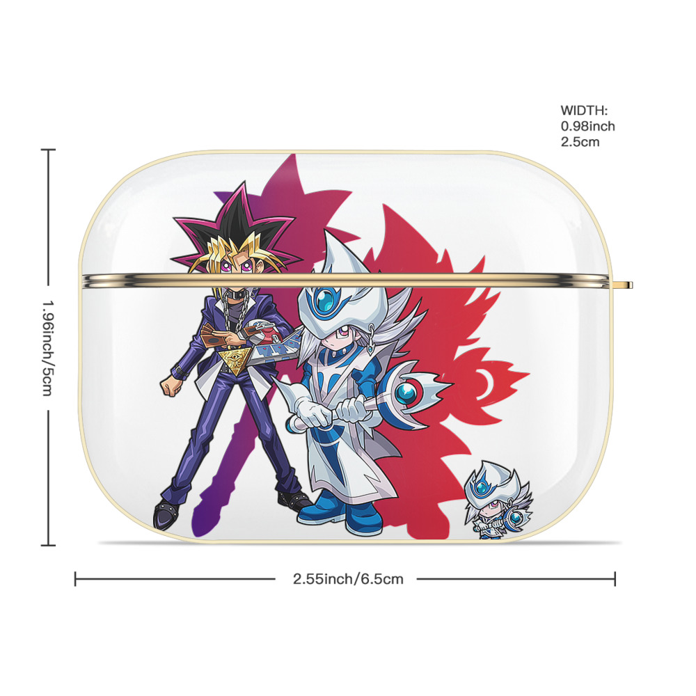 遊☆戯☆王 Yu-Gi-Oh! 【AirPods Pro用】ハードシェル保護ケース｜耐衝撃・防指紋・カラビナ付き商品仕様