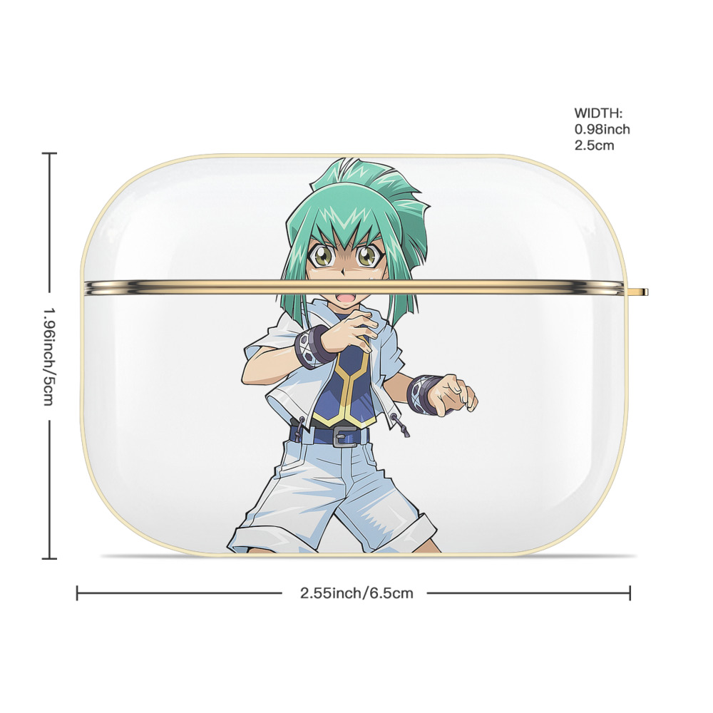 遊☆戯☆王 Yu-Gi-Oh! 【AirPods Pro用】ハードシェル保護ケース｜耐衝撃・防指紋・カラビナ付き商品仕様