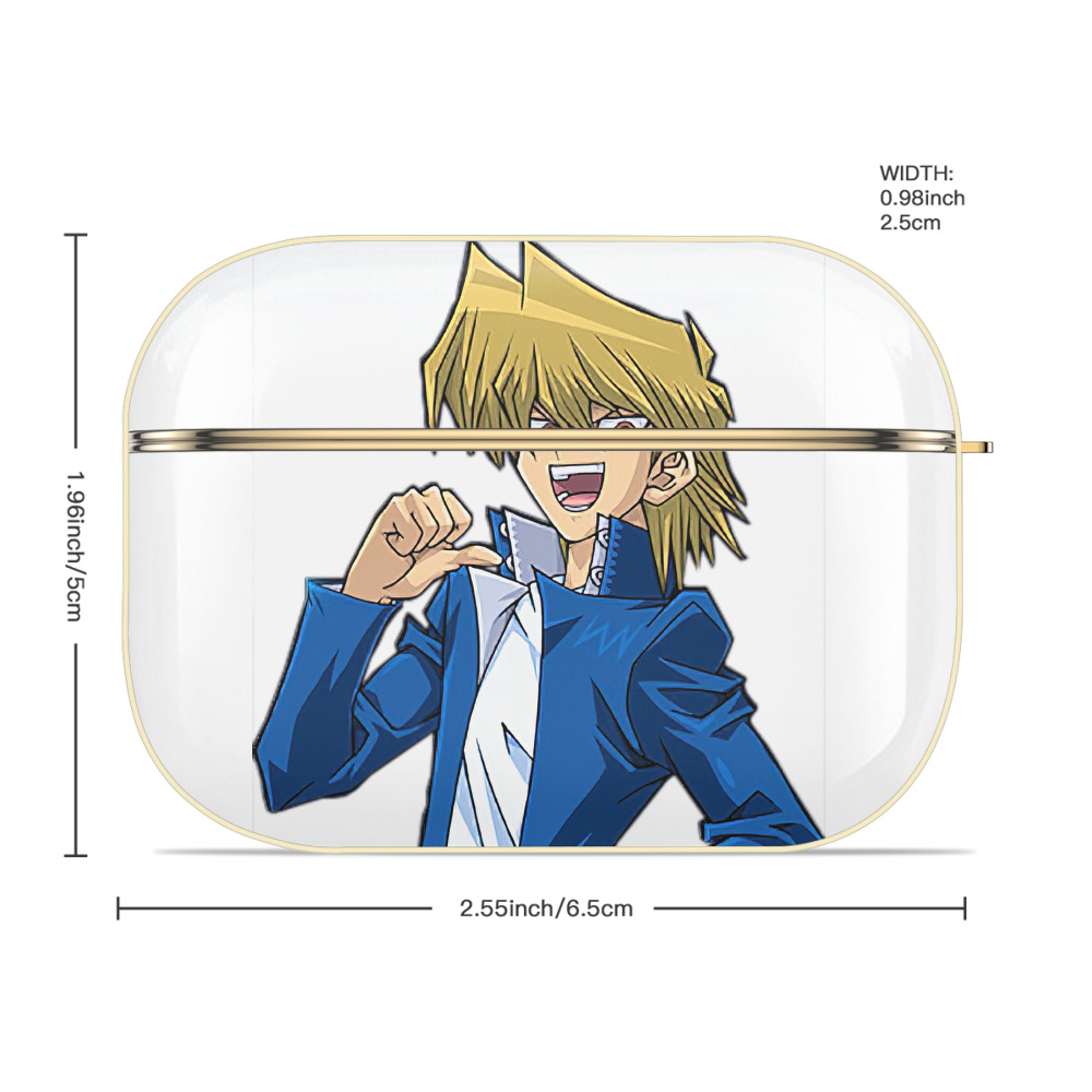 遊☆戯☆王 Yu-Gi-Oh! 【AirPods Pro用】ハードシェル保護ケース｜耐衝撃・防指紋・カラビナ付き商品仕様