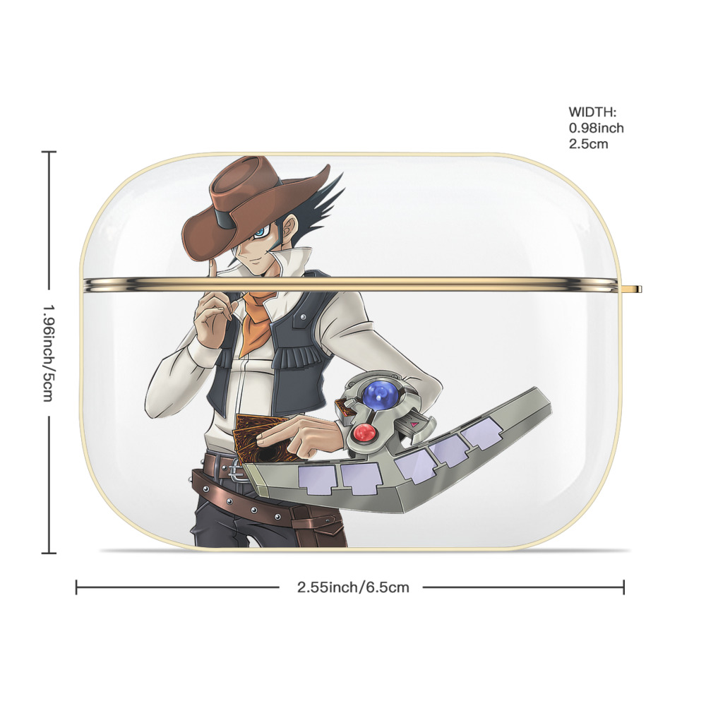 遊☆戯☆王 Yu-Gi-Oh! 【AirPods Pro用】ハードシェル保護ケース｜耐衝撃・防指紋・カラビナ付き商品仕様
