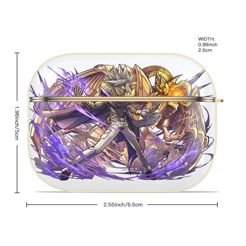 遊☆戯☆王 Yu-Gi-Oh! 【AirPods Pro用】ハードシェル保護ケース｜耐衝撃・防指紋・カラビナ付き商品仕様