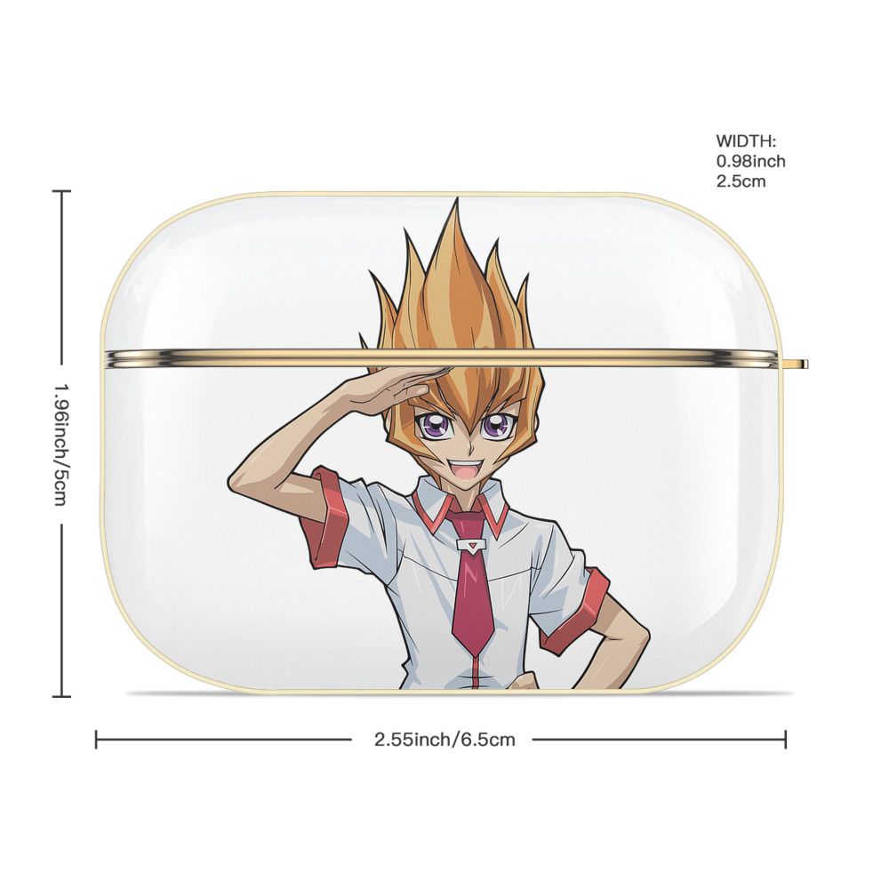 遊☆戯☆王 Yu-Gi-Oh! 【AirPods Pro用】ハードシェル保護ケース｜耐衝撃・防指紋・カラビナ付き商品仕様