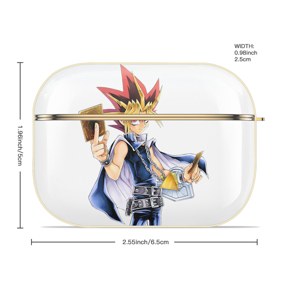 遊☆戯☆王 Yu-Gi-Oh! 【AirPods Pro用】ハードシェル保護ケース｜耐衝撃・防指紋・カラビナ付き商品仕様