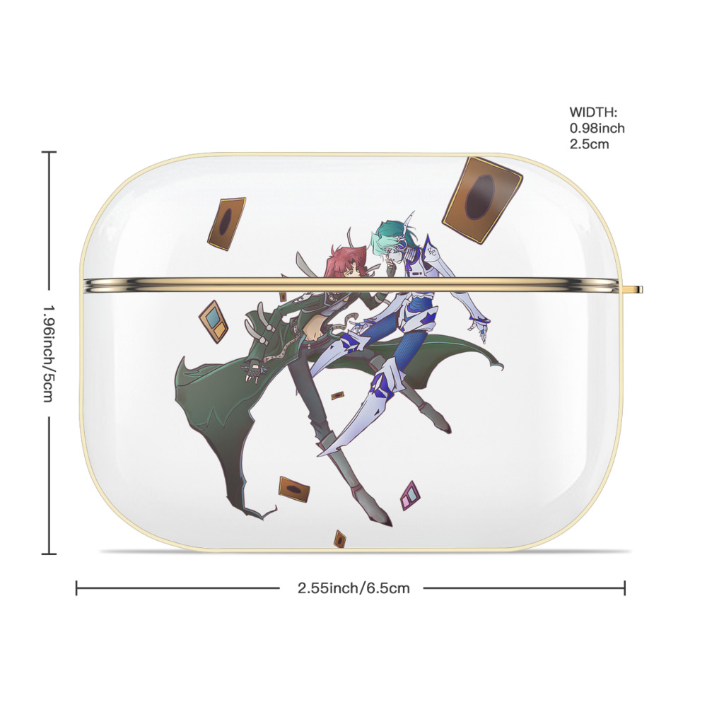 遊☆戯☆王 Yu-Gi-Oh! 【AirPods Pro用】ハードシェル保護ケース｜耐衝撃・防指紋・カラビナ付き商品仕様