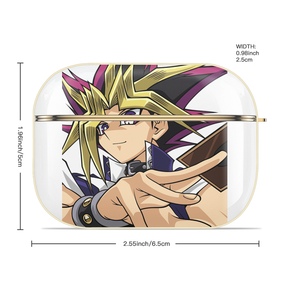 遊☆戯☆王 Yu-Gi-Oh! 【AirPods Pro用】ハードシェル保護ケース｜耐衝撃・防指紋・カラビナ付き商品仕様
