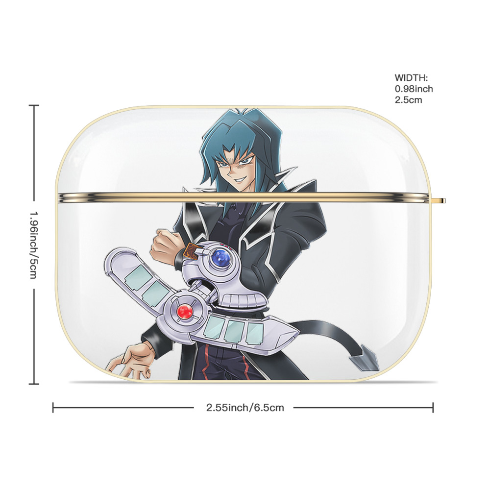 遊☆戯☆王 Yu-Gi-Oh! 【AirPods Pro用】ハードシェル保護ケース｜耐衝撃・防指紋・カラビナ付き商品仕様