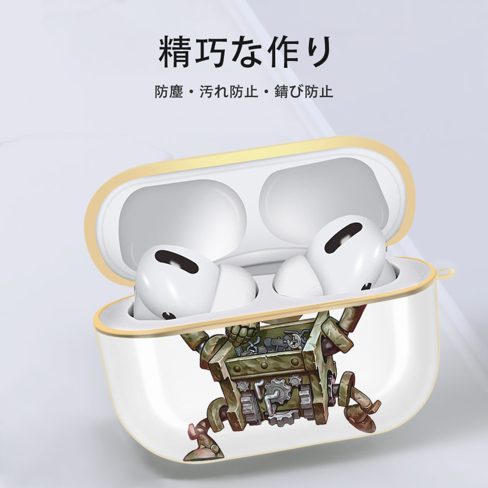 遊☆戯☆王 Yu-Gi-Oh! 【AirPods Pro用】ハードシェル保護ケース｜耐衝撃・防指紋・カラビナ付き商品仕様