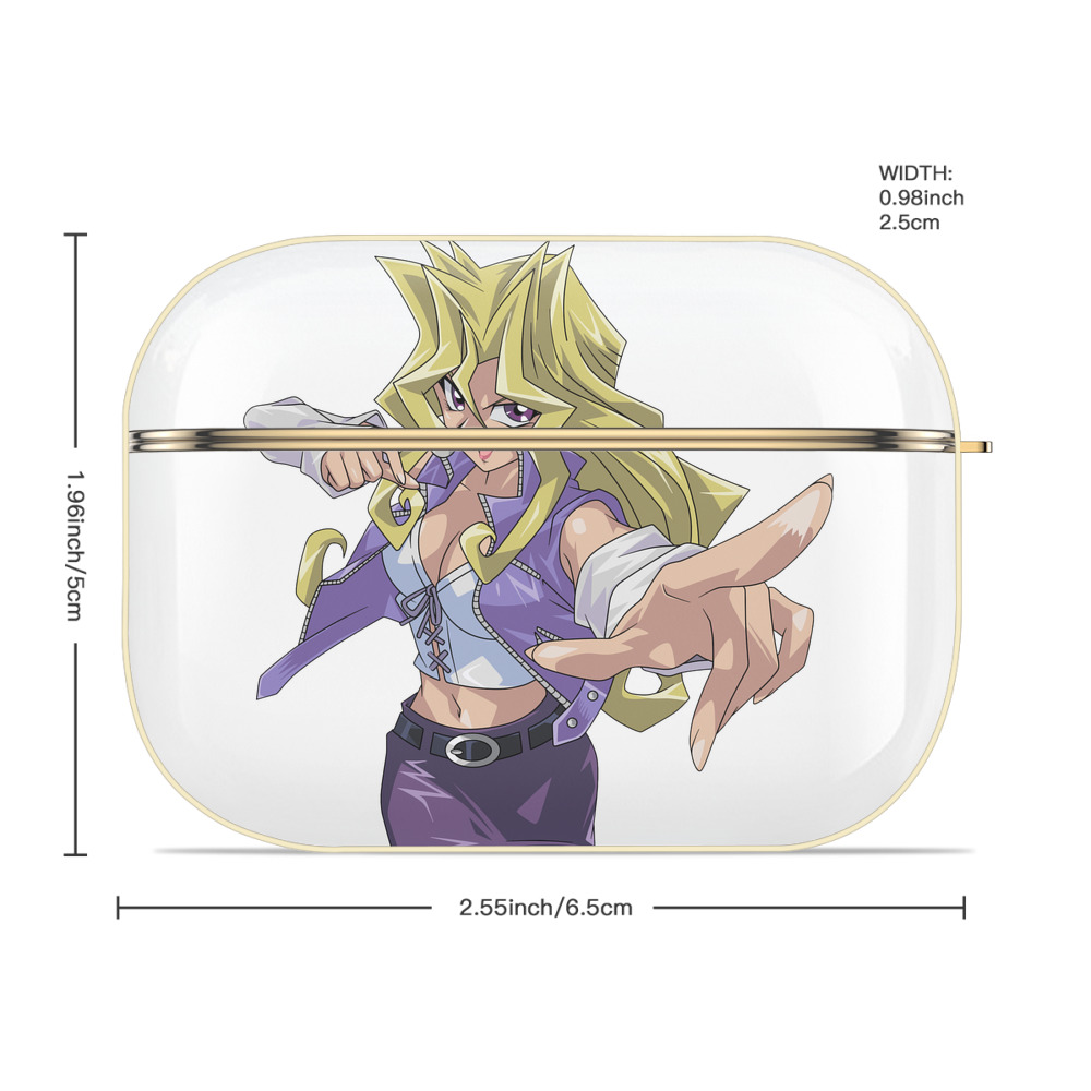 遊☆戯☆王 Yu-Gi-Oh! 【AirPods Pro用】ハードシェル保護ケース｜耐衝撃・防指紋・カラビナ付き商品仕様