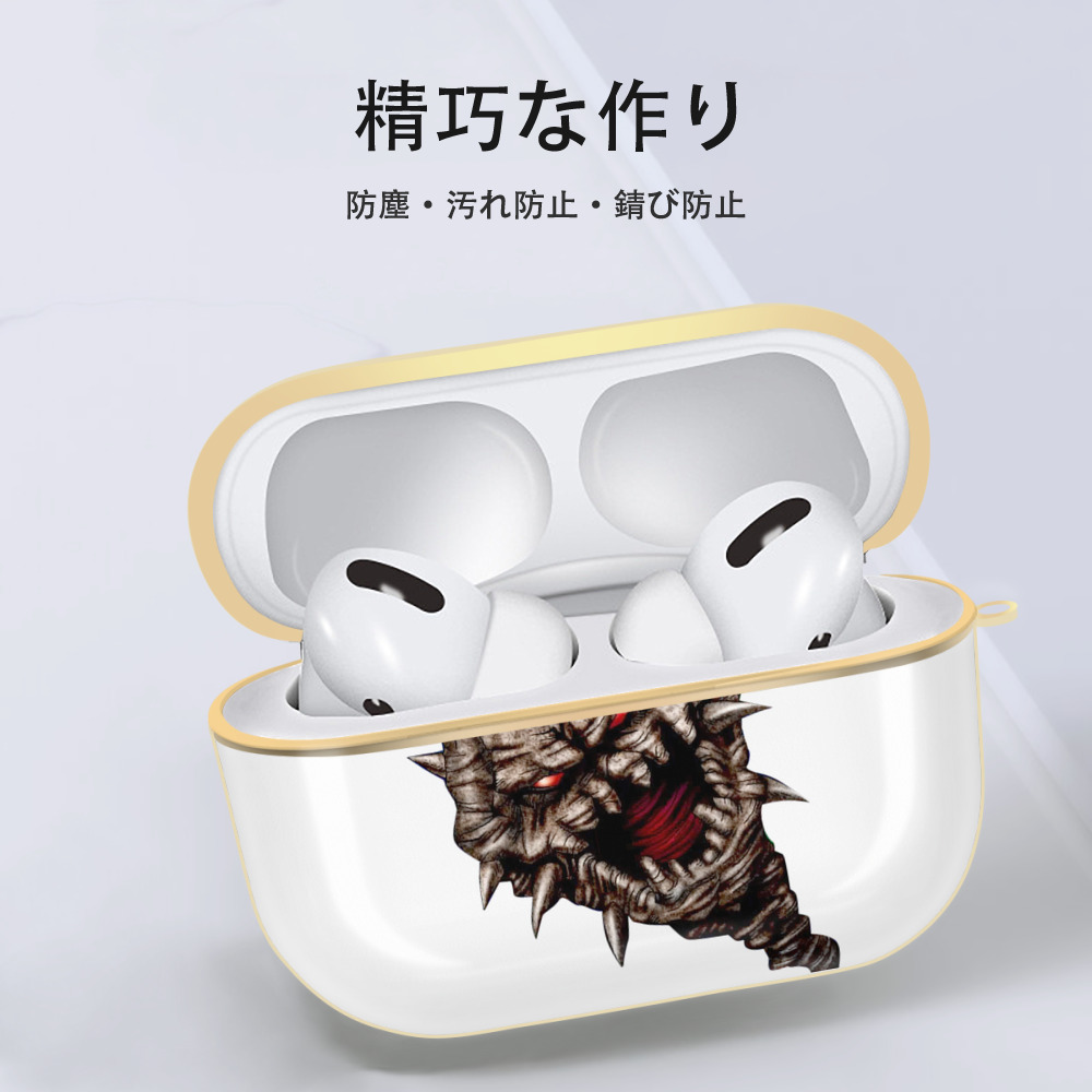 遊☆戯☆王 Yu-Gi-Oh! 【AirPods Pro用】ハードシェル保護ケース｜耐衝撃・防指紋・カラビナ付き商品仕様