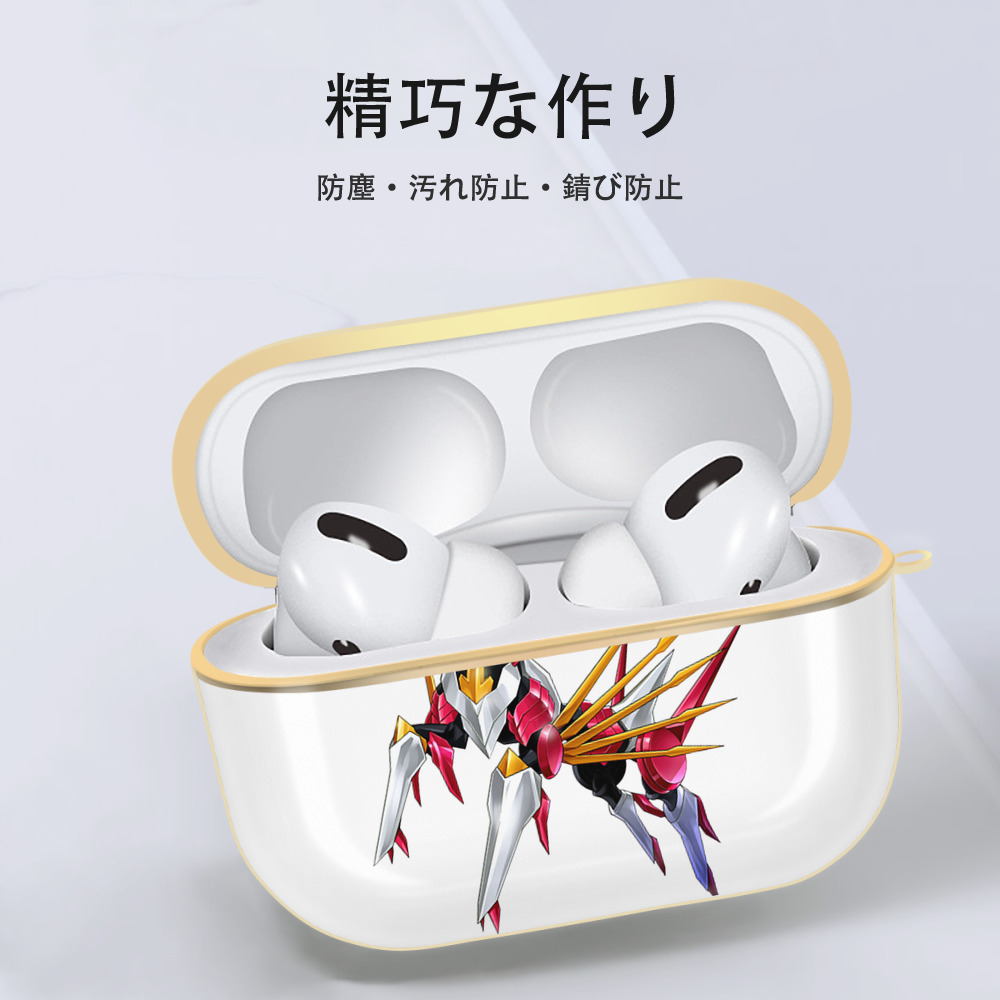 遊☆戯☆王 Yu-Gi-Oh! 【AirPods Pro用】ハードシェル保護ケース｜耐衝撃・防指紋・カラビナ付き商品仕様
