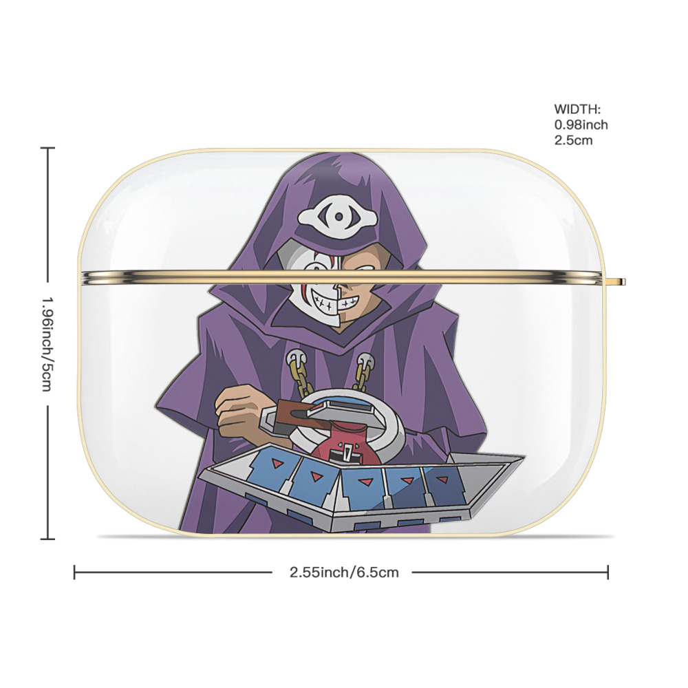 遊☆戯☆王 Yu-Gi-Oh! 【AirPods Pro用】ハードシェル保護ケース｜耐衝撃・防指紋・カラビナ付き商品仕様