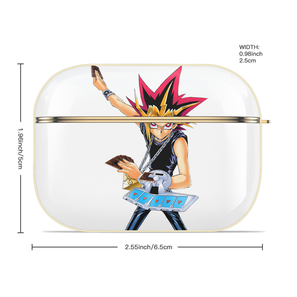 遊☆戯☆王 Yu-Gi-Oh! 【AirPods Pro用】ハードシェル保護ケース｜耐衝撃・防指紋・カラビナ付き商品仕様