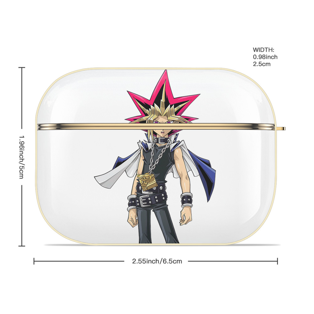 遊☆戯☆王 Yu-Gi-Oh! 【AirPods Pro用】ハードシェル保護ケース｜耐衝撃・防指紋・カラビナ付き商品仕様