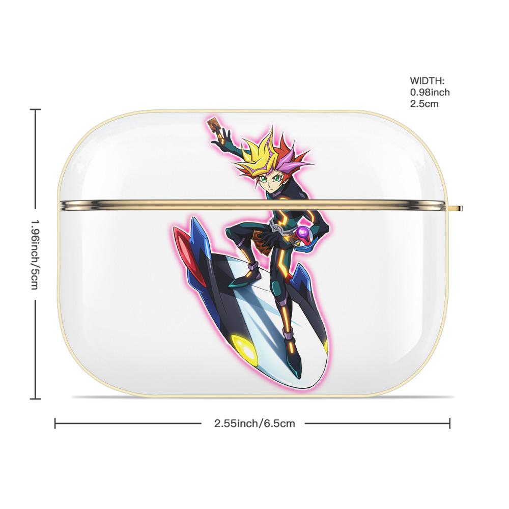 遊☆戯☆王 Yu-Gi-Oh! 【AirPods Pro用】ハードシェル保護ケース｜耐衝撃・防指紋・カラビナ付き商品仕様