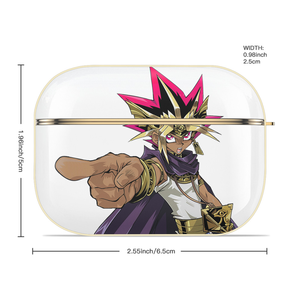 遊☆戯☆王 Yu-Gi-Oh! 【AirPods Pro用】ハードシェル保護ケース｜耐衝撃・防指紋・カラビナ付き商品仕様