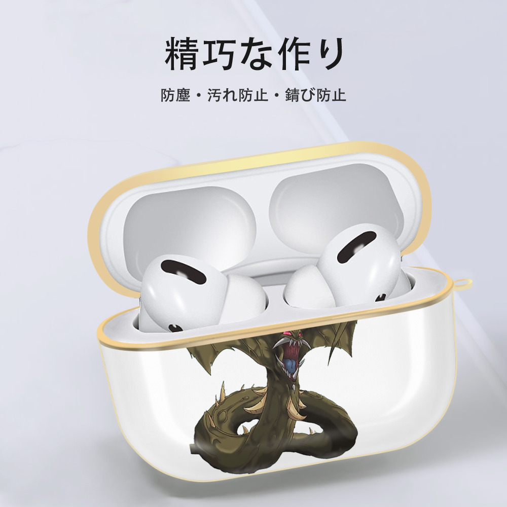 遊☆戯☆王 Yu-Gi-Oh! 【AirPods Pro用】ハードシェル保護ケース｜耐衝撃・防指紋・カラビナ付き商品仕様
