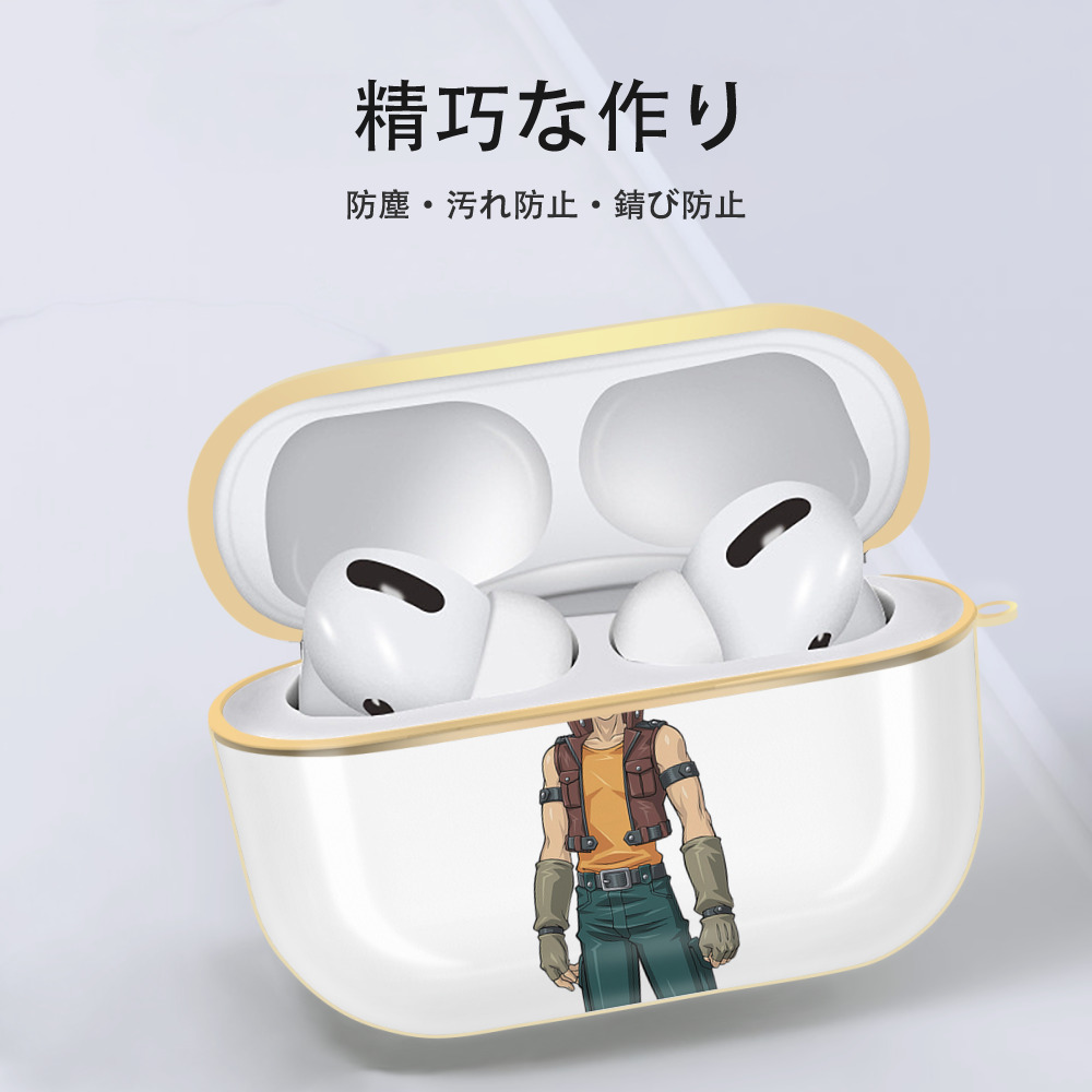 遊☆戯☆王 Yu-Gi-Oh! 【AirPods Pro用】ハードシェル保護ケース｜耐衝撃・防指紋・カラビナ付き商品仕様