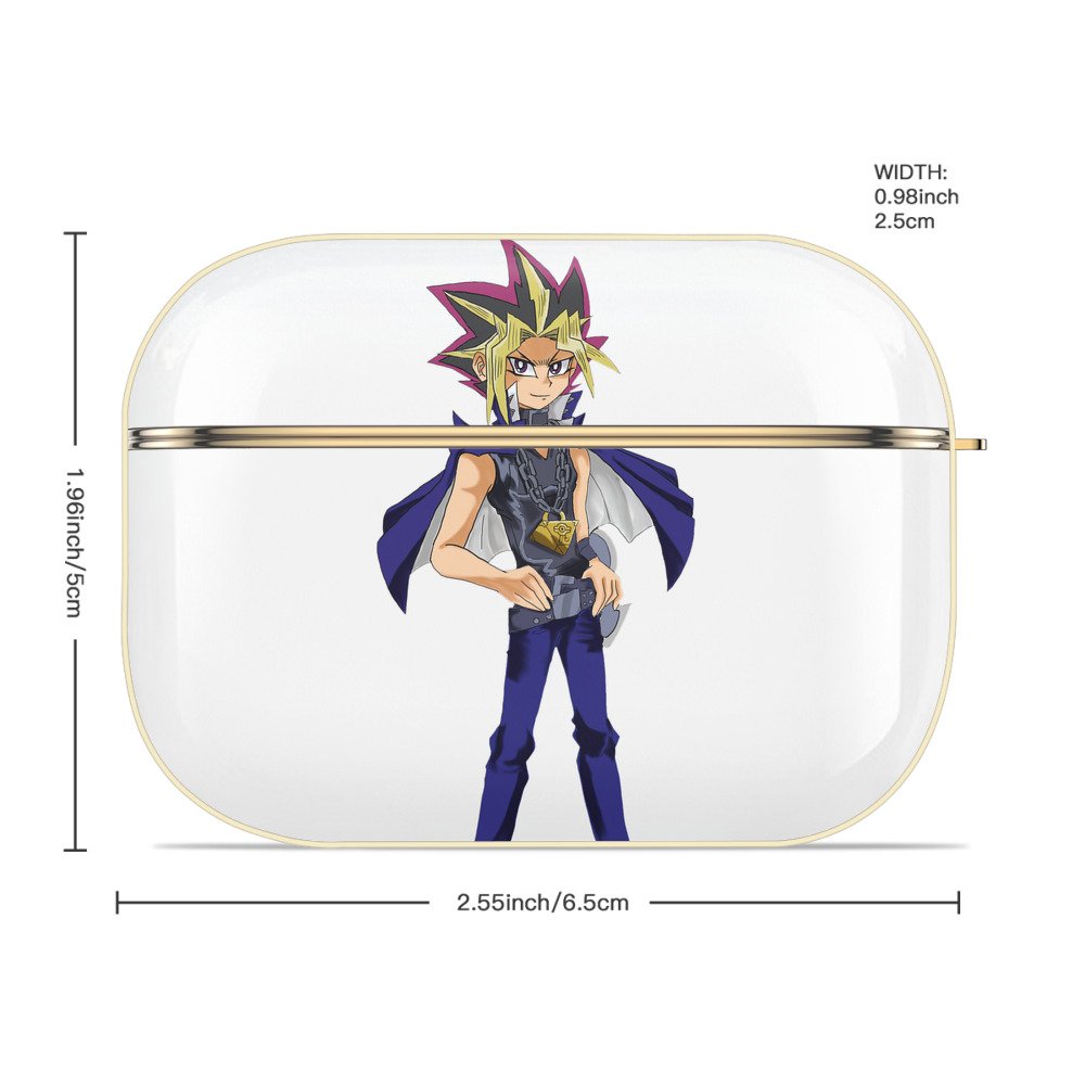 遊☆戯☆王 Yu-Gi-Oh! 【AirPods Pro用】ハードシェル保護ケース｜耐衝撃・防指紋・カラビナ付き商品仕様