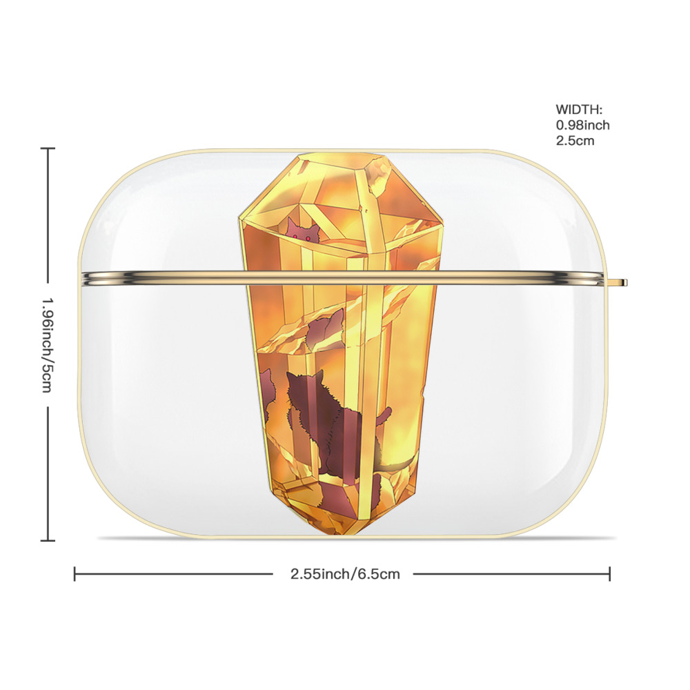 遊☆戯☆王 Yu-Gi-Oh! 【AirPods Pro用】ハードシェル保護ケース｜耐衝撃・防指紋・カラビナ付き商品仕様