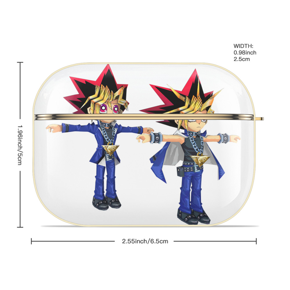 遊☆戯☆王 Yu-Gi-Oh! 【AirPods Pro用】ハードシェル保護ケース｜耐衝撃・防指紋・カラビナ付き商品仕様