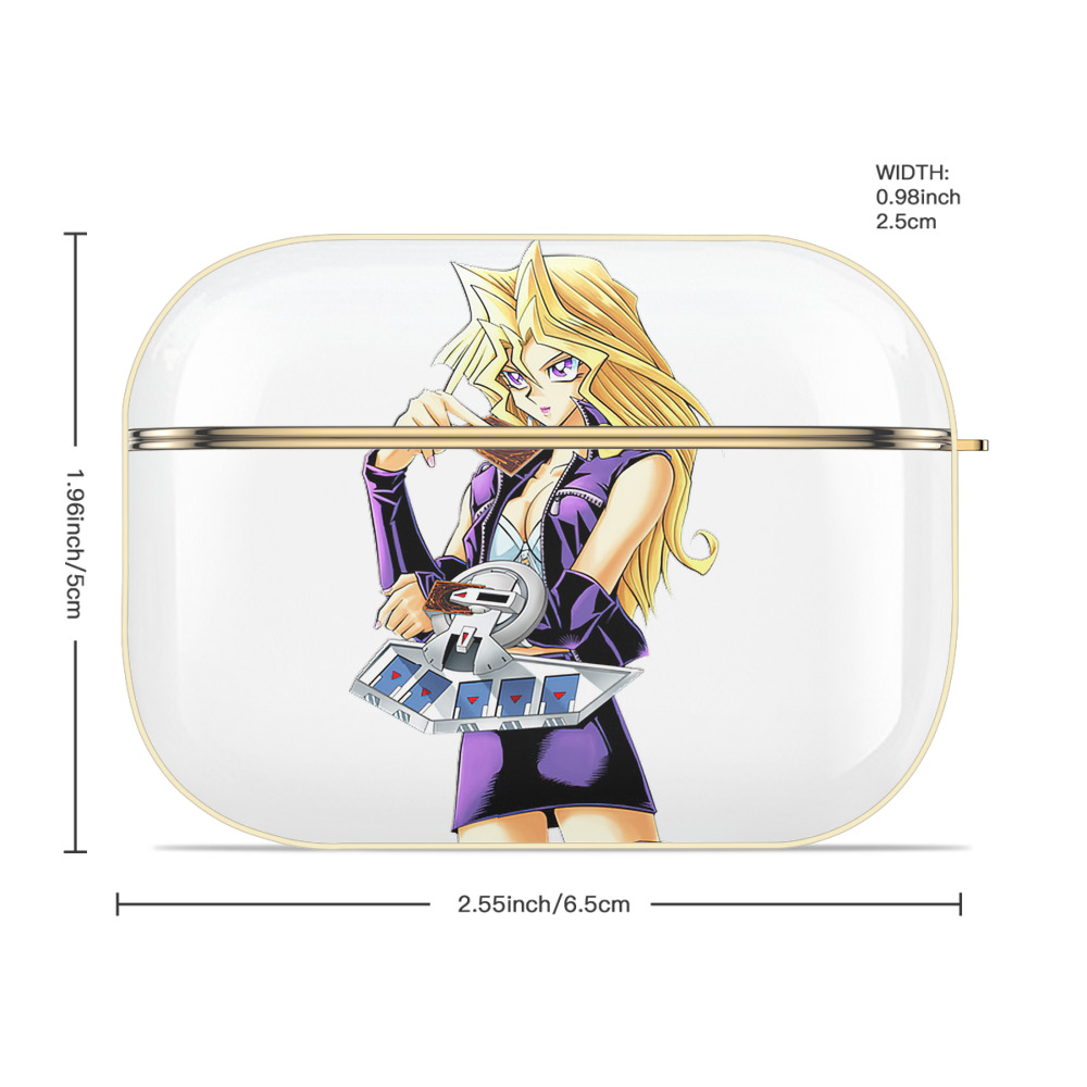 遊☆戯☆王 Yu-Gi-Oh! 【AirPods Pro用】ハードシェル保護ケース｜耐衝撃・防指紋・カラビナ付き商品仕様