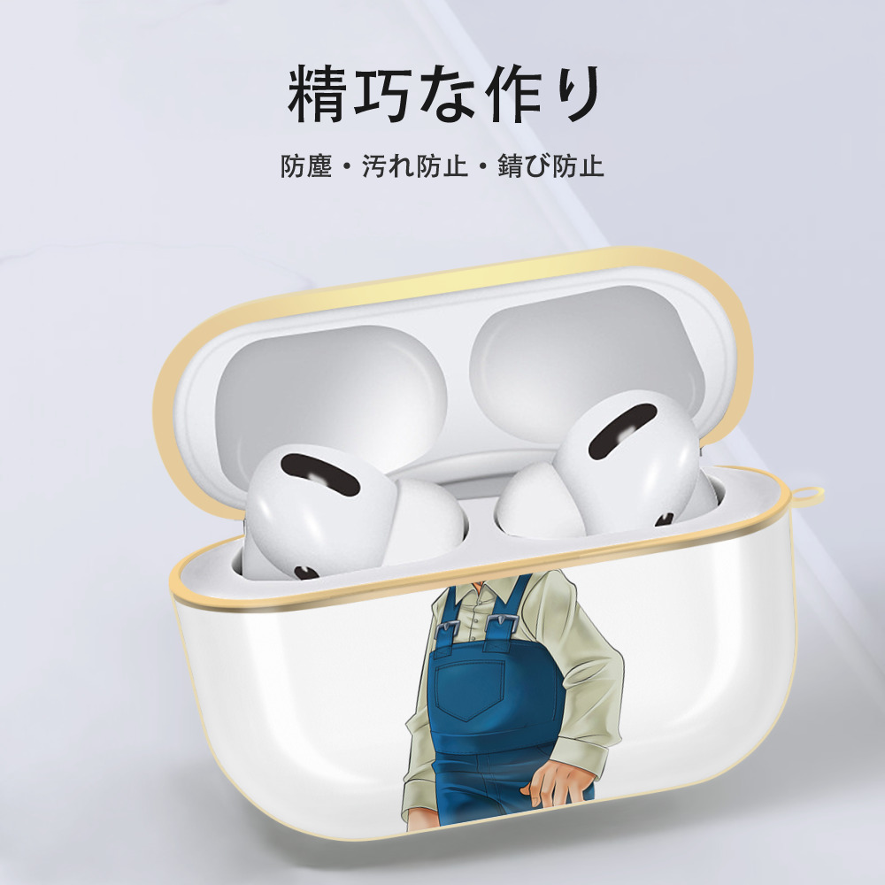 遊☆戯☆王 Yu-Gi-Oh! 【AirPods Pro用】ハードシェル保護ケース｜耐衝撃・防指紋・カラビナ付き商品仕様