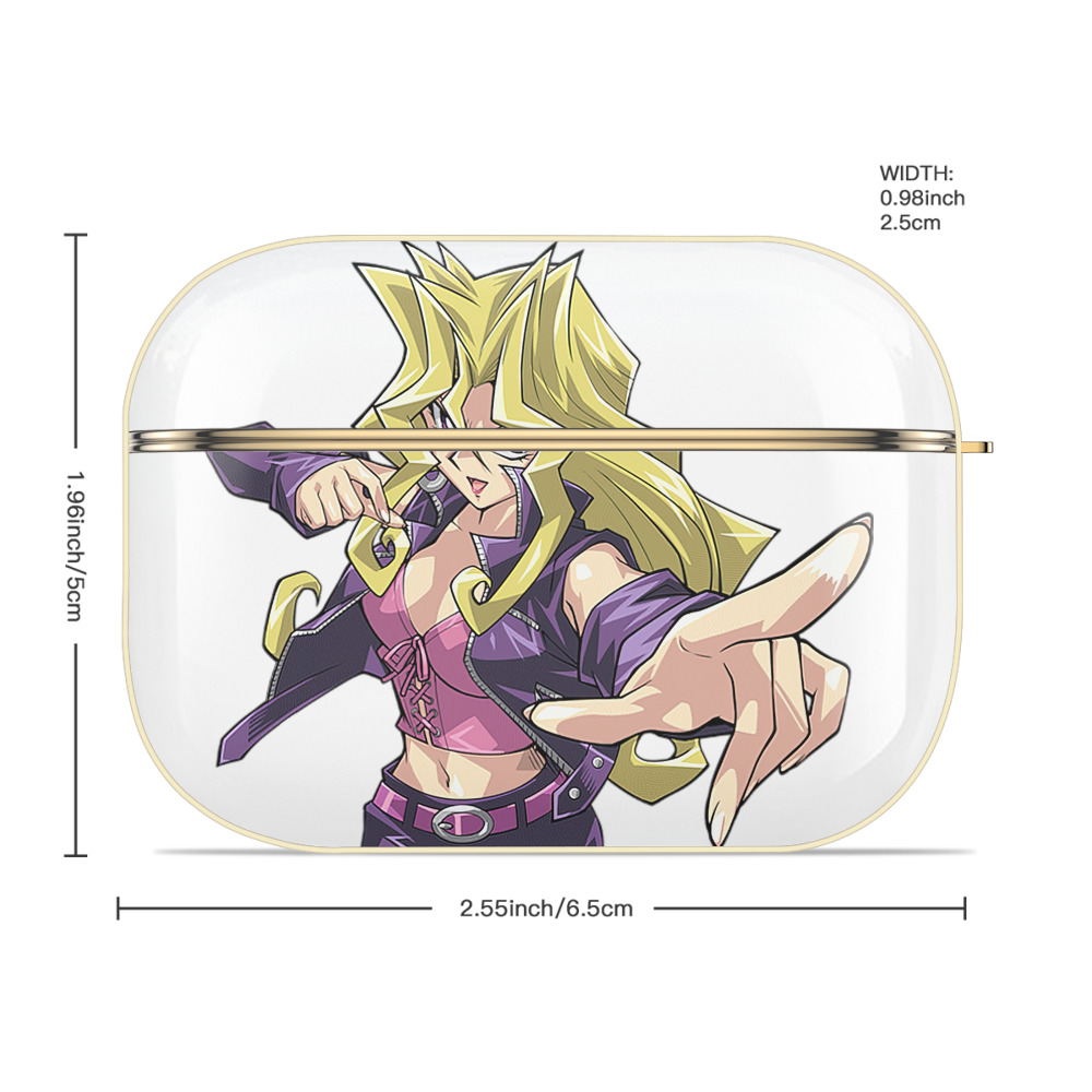 遊☆戯☆王 Yu-Gi-Oh! 【AirPods Pro用】ハードシェル保護ケース｜耐衝撃・防指紋・カラビナ付き商品仕様