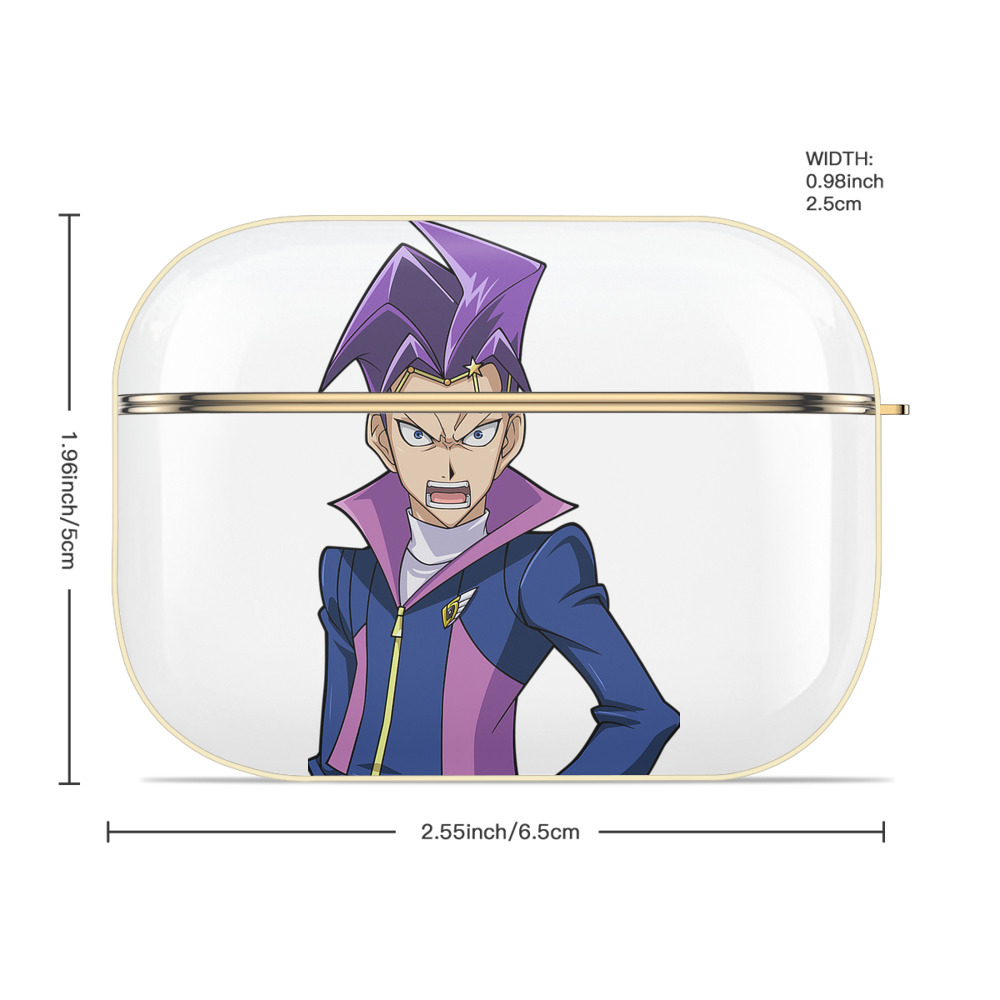 遊☆戯☆王 Yu-Gi-Oh! 【AirPods Pro用】ハードシェル保護ケース｜耐衝撃・防指紋・カラビナ付き商品仕様