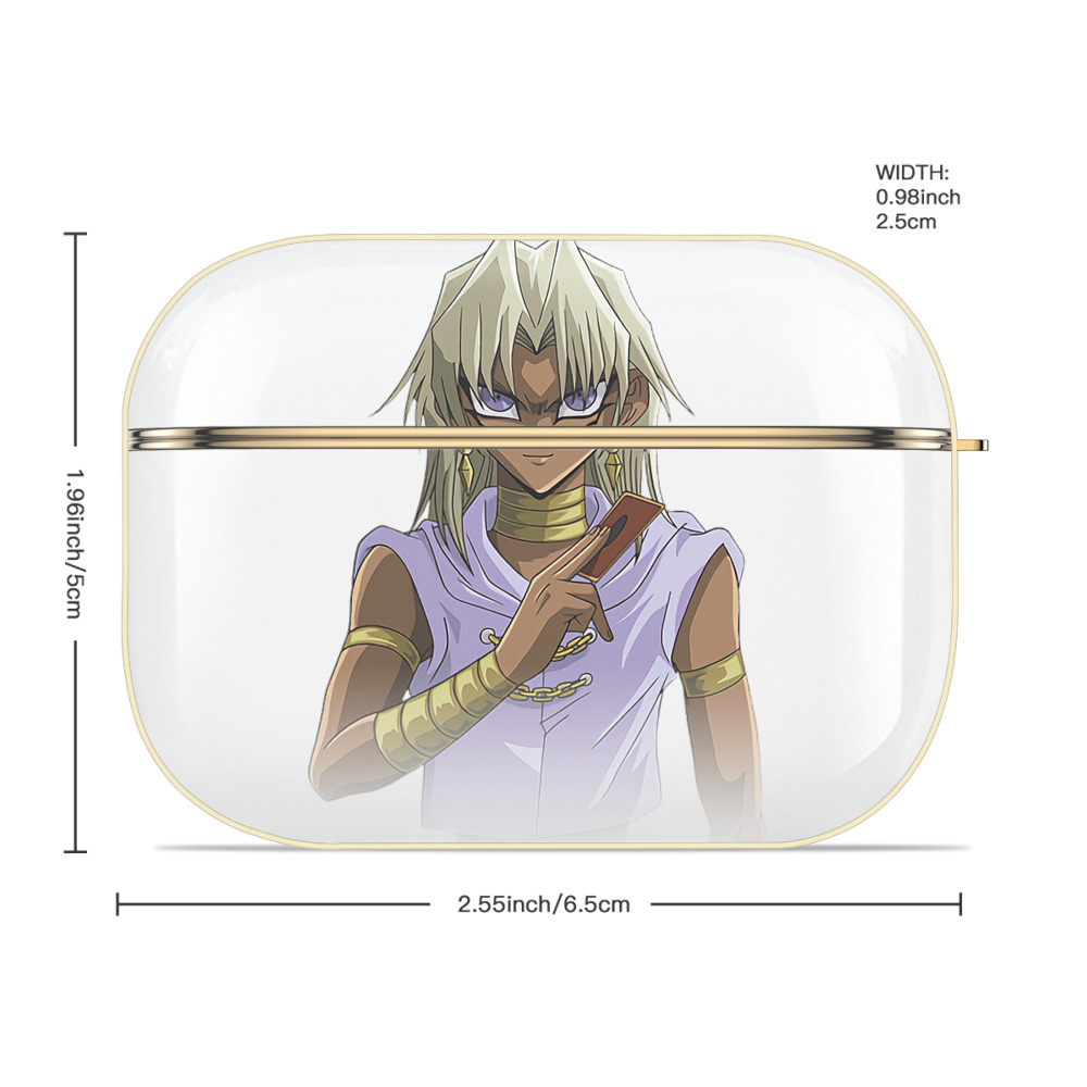 遊☆戯☆王 Yu-Gi-Oh! 【AirPods Pro用】ハードシェル保護ケース｜耐衝撃・防指紋・カラビナ付き商品仕様