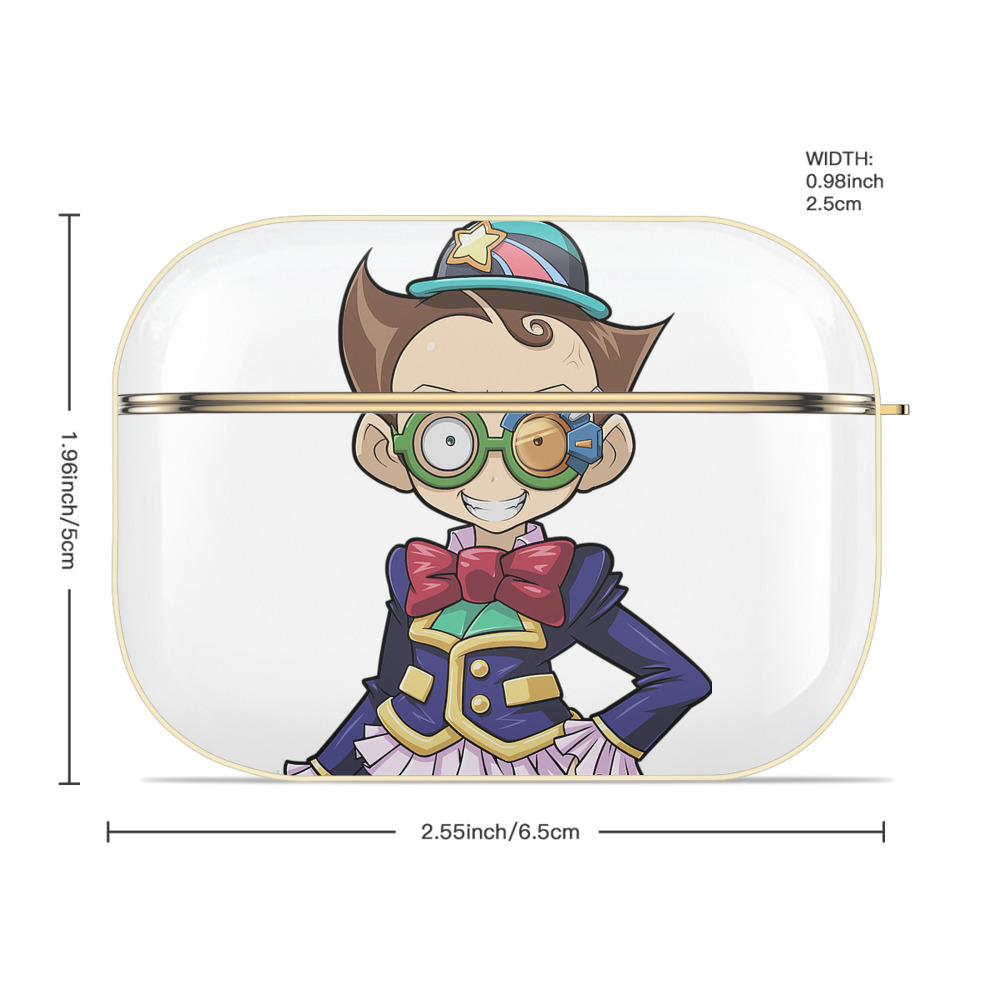 遊☆戯☆王 Yu-Gi-Oh! 【AirPods Pro用】ハードシェル保護ケース｜耐衝撃・防指紋・カラビナ付き商品仕様
