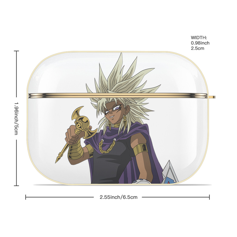 遊☆戯☆王 Yu-Gi-Oh! 【AirPods Pro用】ハードシェル保護ケース｜耐衝撃・防指紋・カラビナ付き商品仕様