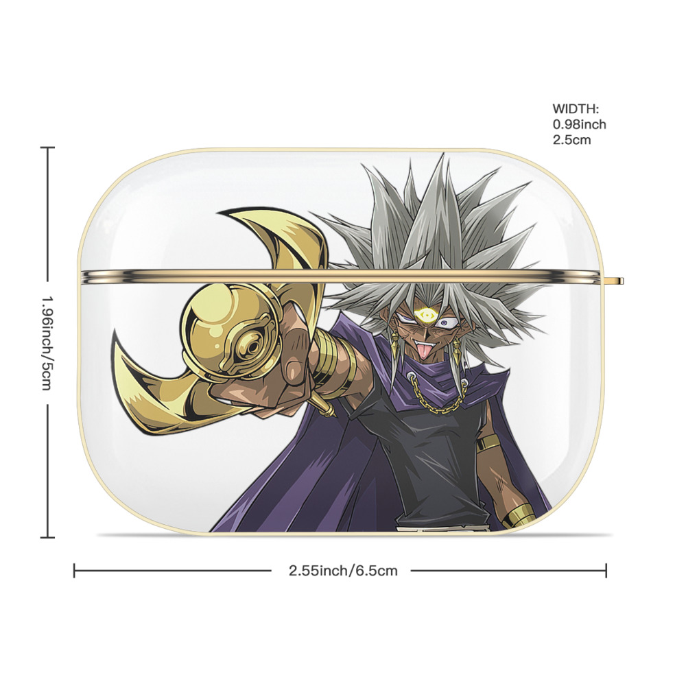 遊☆戯☆王 Yu-Gi-Oh! 【AirPods Pro用】ハードシェル保護ケース｜耐衝撃・防指紋・カラビナ付き商品仕様