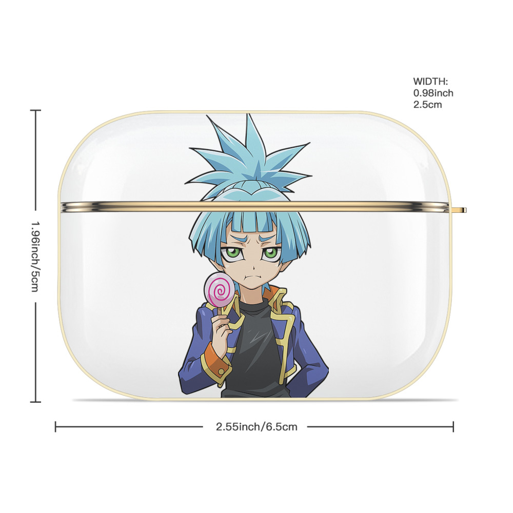 遊☆戯☆王 Yu-Gi-Oh! 【AirPods Pro用】ハードシェル保護ケース｜耐衝撃・防指紋・カラビナ付き商品仕様