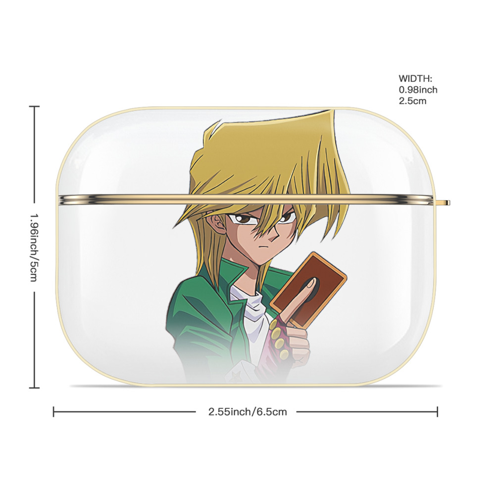 遊☆戯☆王 Yu-Gi-Oh! 【AirPods Pro用】ハードシェル保護ケース｜耐衝撃・防指紋・カラビナ付き商品仕様