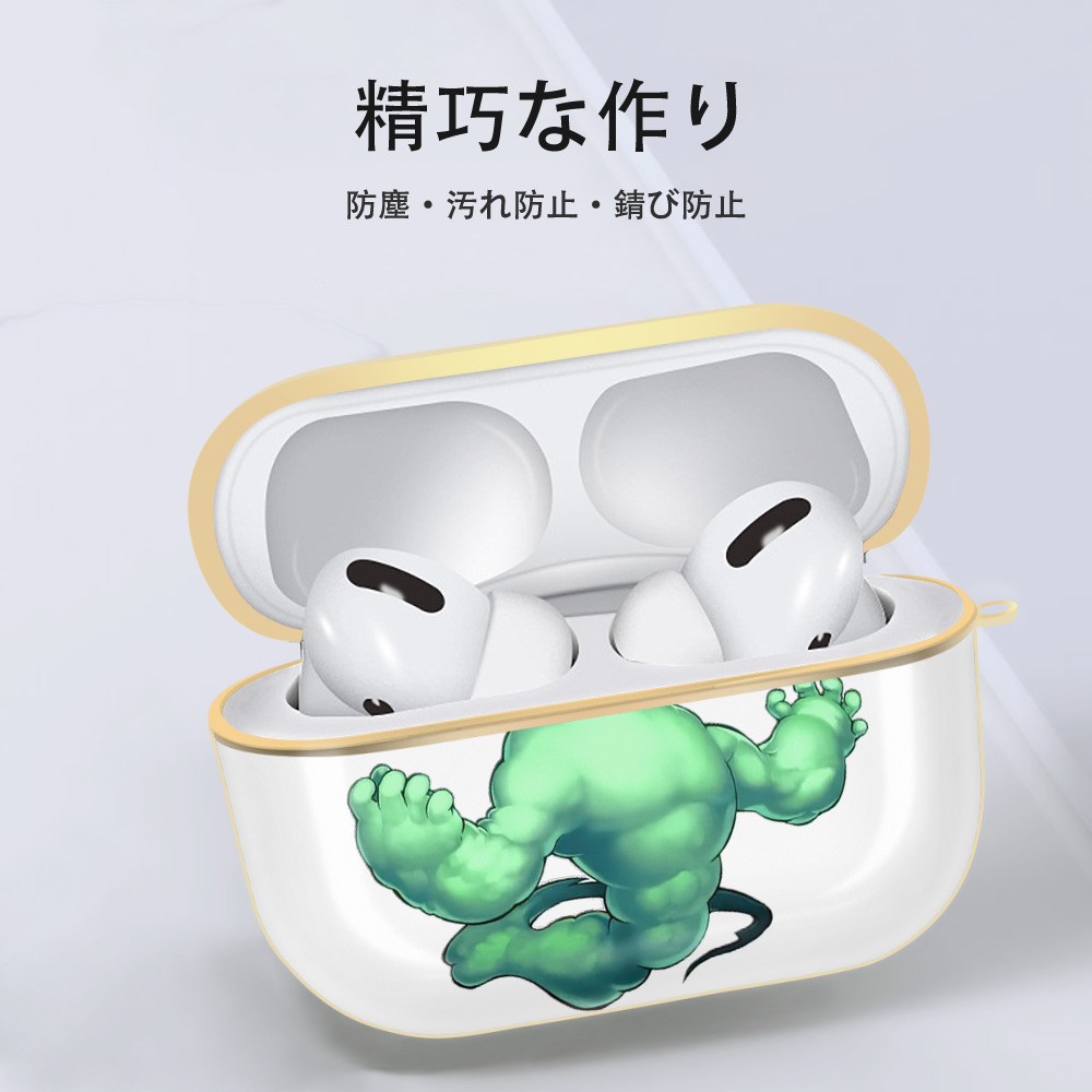 遊☆戯☆王 Yu-Gi-Oh! 【AirPods Pro用】ハードシェル保護ケース｜耐衝撃・防指紋・カラビナ付き商品仕様