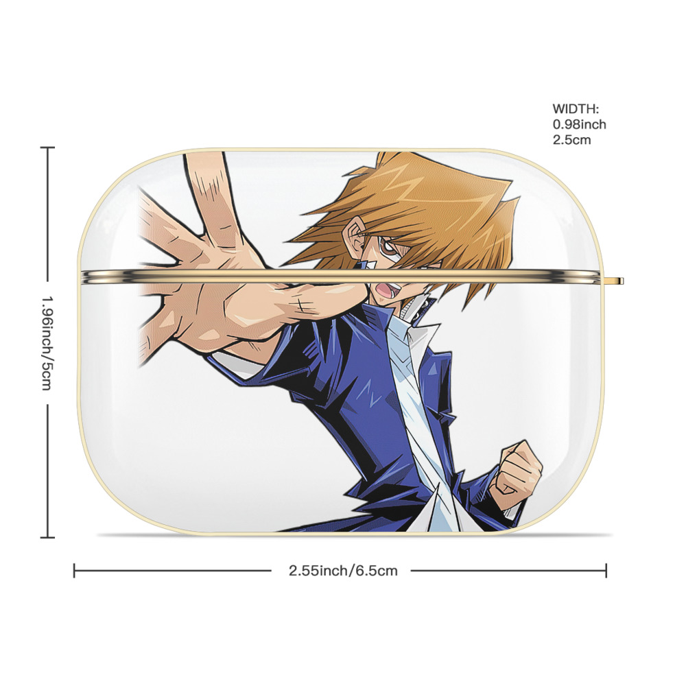 遊☆戯☆王 Yu-Gi-Oh! 【AirPods Pro用】ハードシェル保護ケース｜耐衝撃・防指紋・カラビナ付き商品仕様