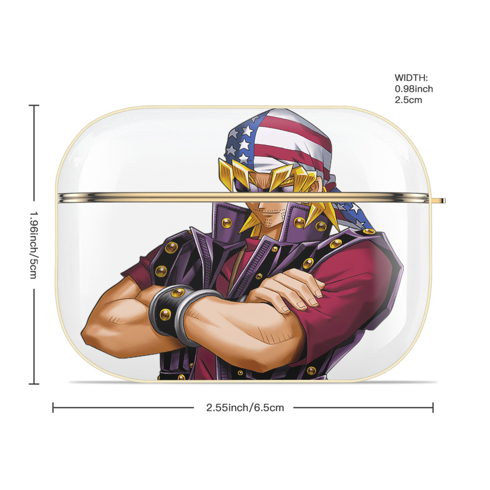 遊☆戯☆王 Yu-Gi-Oh! 【AirPods Pro用】ハードシェル保護ケース｜耐衝撃・防指紋・カラビナ付き商品仕様